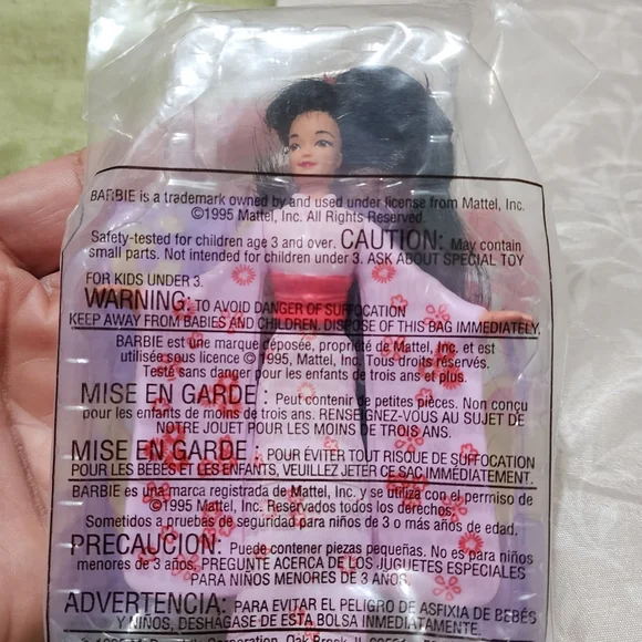 BARBIE 1995 mcdonalds happy meal toys (unopened) - Picture 6 of 13